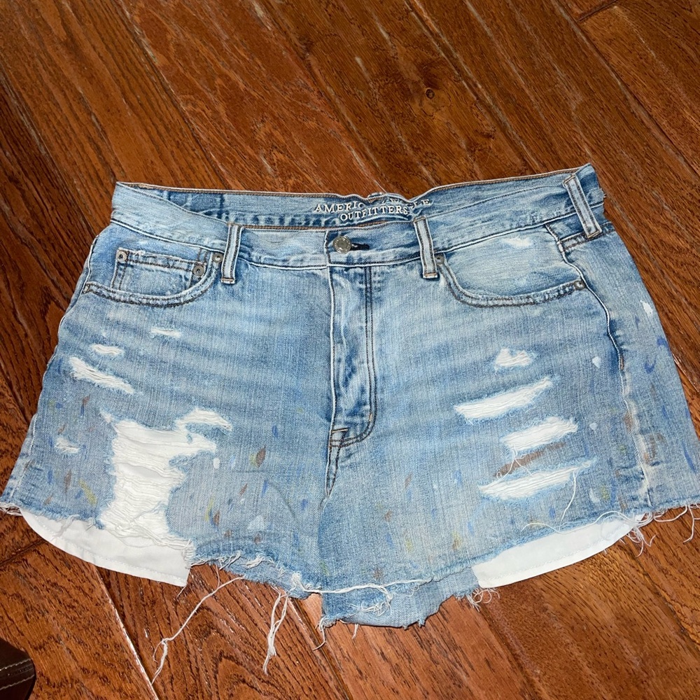 American eagle vintage hi rise denim shorts